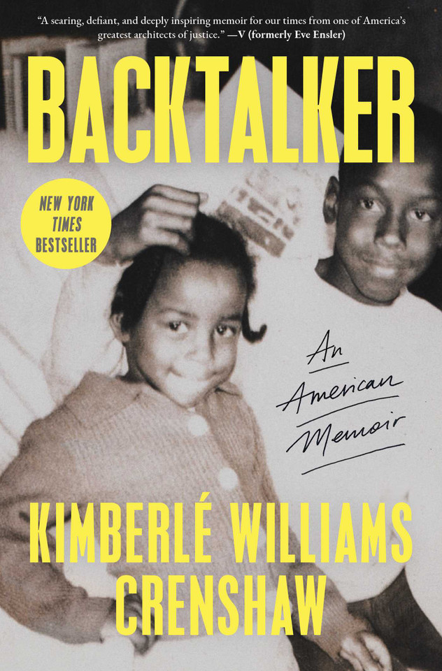 Backtalker: An American Memoir book cover by Kimberlé Williams Crenshaw