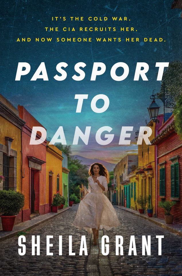 Passport to Danger book cover by Sheila Grant