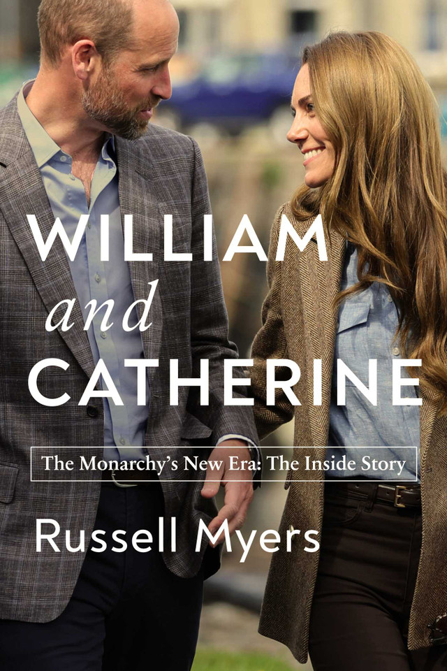 William and Catherine: The Monarchy's New Era: The Inside Story book cover by Russell Myers