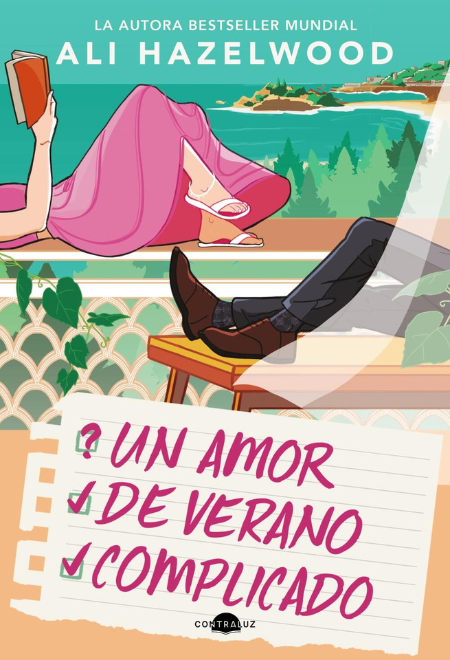 Un amor de verano complicado book cover by 