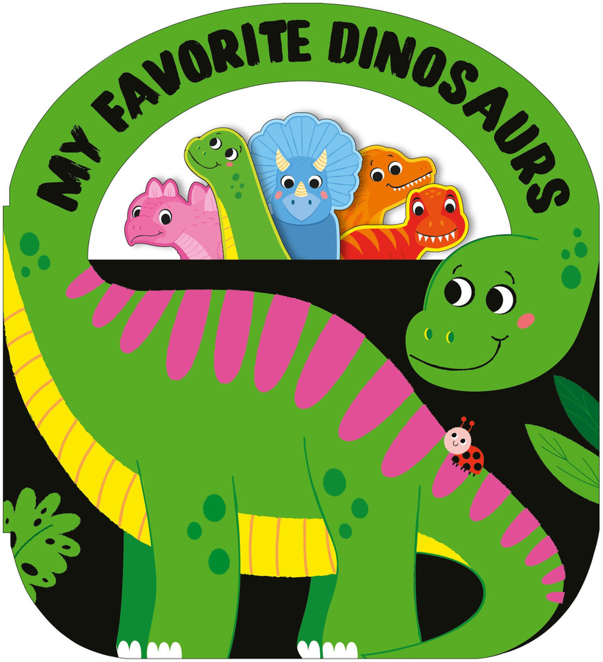 My Favorite Dinosaurs: A carry-along book (My Favorite) book cover by Priddy Books