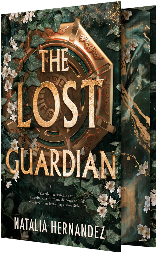 The Lost Guardian book cover by Natalia Hernandez