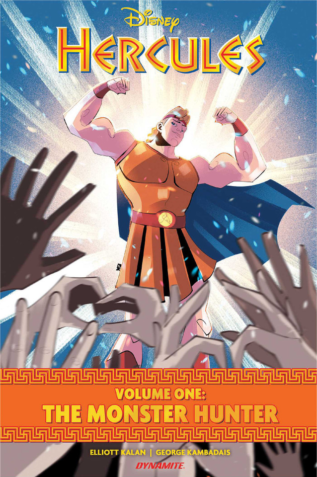 Hercules Volume 1: The Monster Hunter book cover by Elliott Kalan