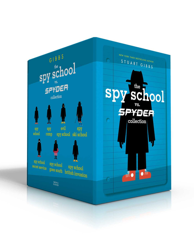 The Spy School vs. SPYDER Collection (Boxed Set): Spy School; Spy Camp; Evil Spy School; Spy Ski School; Spy School Secret Service; Spy School Goes South; Spy School British Invasion (Spy School) book cover by Stuart Gibbs