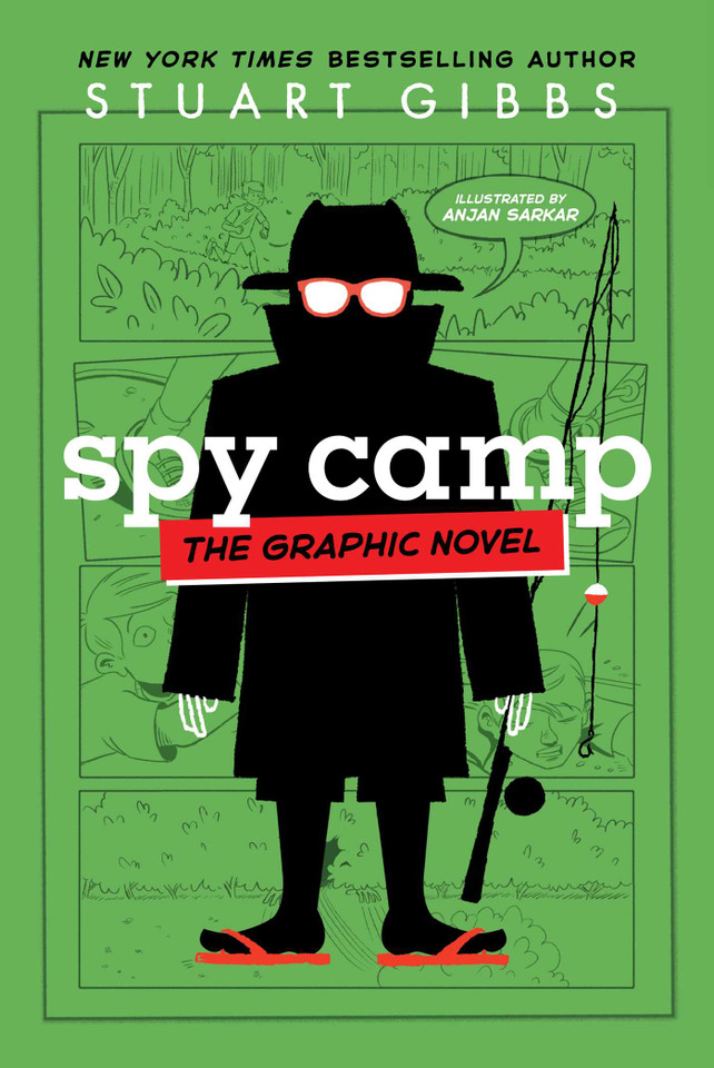 Spy Camp the Graphic Novel (Spy School the Graphic Novel) book cover by Stuart Gibbs