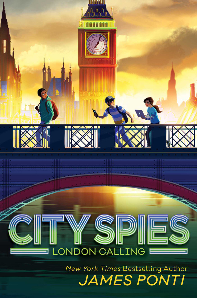 London Calling (City Spies) book cover by James Ponti