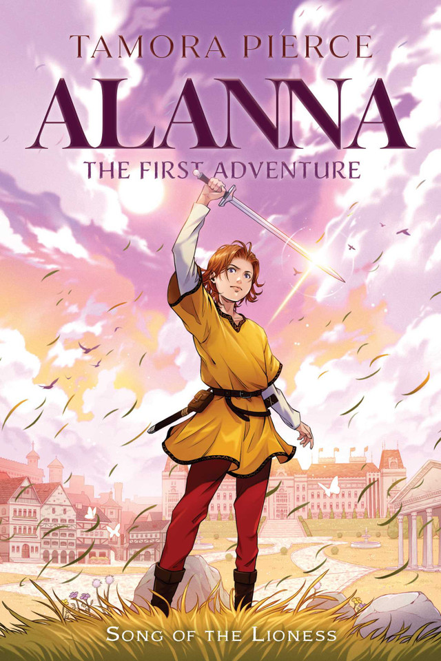 Alanna: The First Adventure (Song of the Lioness) book cover by Tamora Pierce