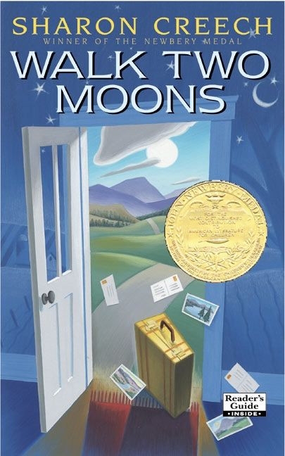 Walk Two Moons: A Newbery Award Winner (Walk Two Moons #1) book cover by Sharon Creech