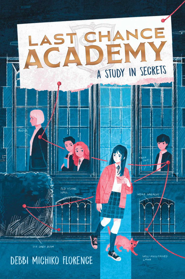 A Study in Secrets (Last Chance Academy) book cover by Debbi Michiko Florence