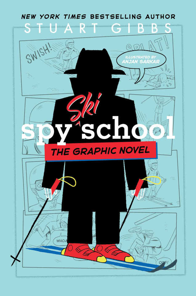 Spy Ski School the Graphic Novel (Spy School the Graphic Novel) book cover by Stuart Gibbs