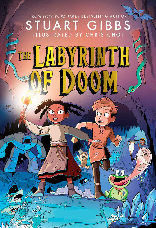 The Labyrinth of Doom (Once Upon a Tim) book cover by Stuart Gibbs