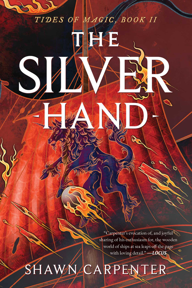 The Silver Hand (Tides of Magic) book cover by Shawn Carpenter