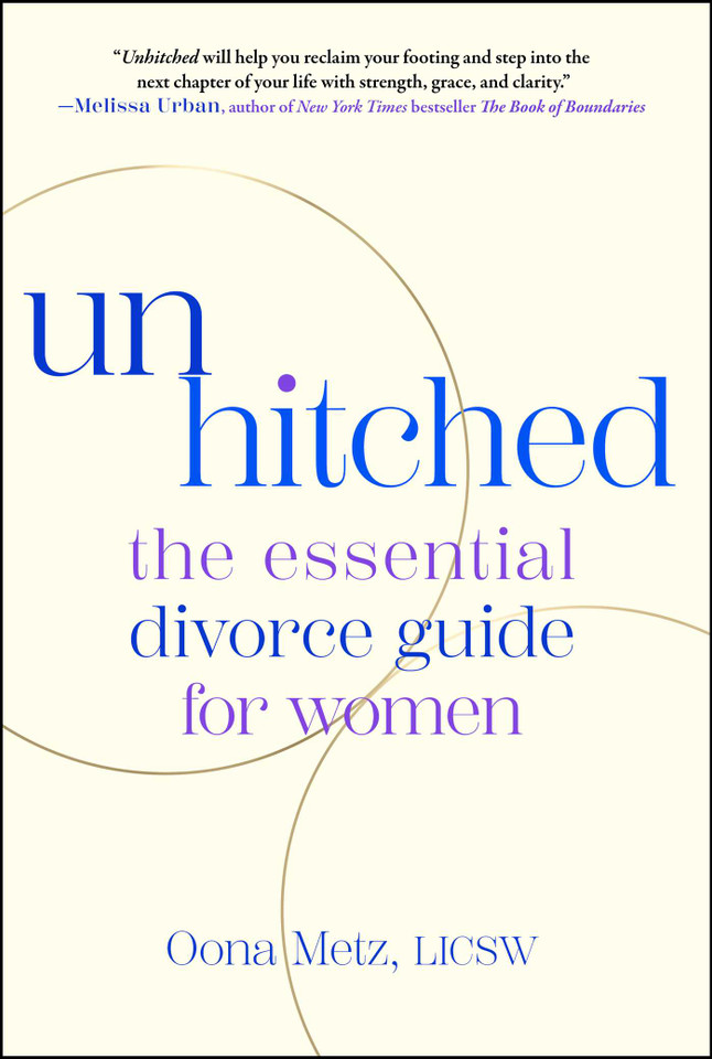 Unhitched: The Essential Divorce Guide for Women book cover by Oona Metz