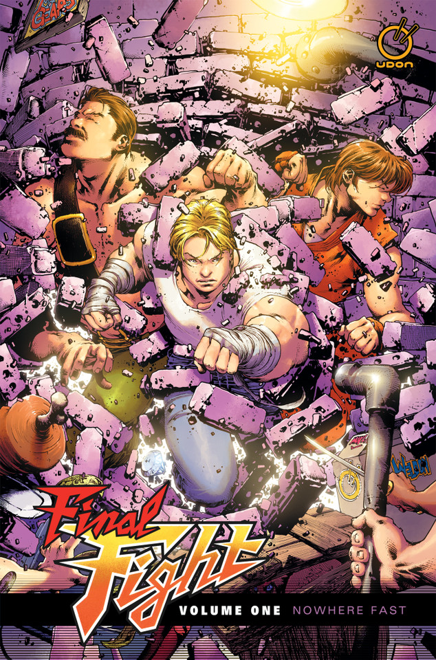Final Fight Volume 1 book cover by Matt Moylan
