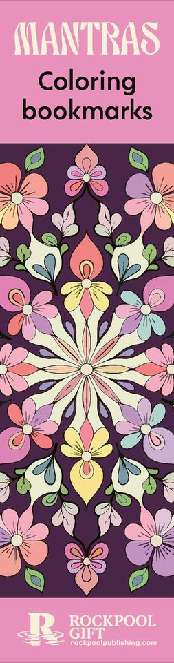 Mantras Coloring Bookmarks (Rockpool Coloring Bookmarks) book cover by 