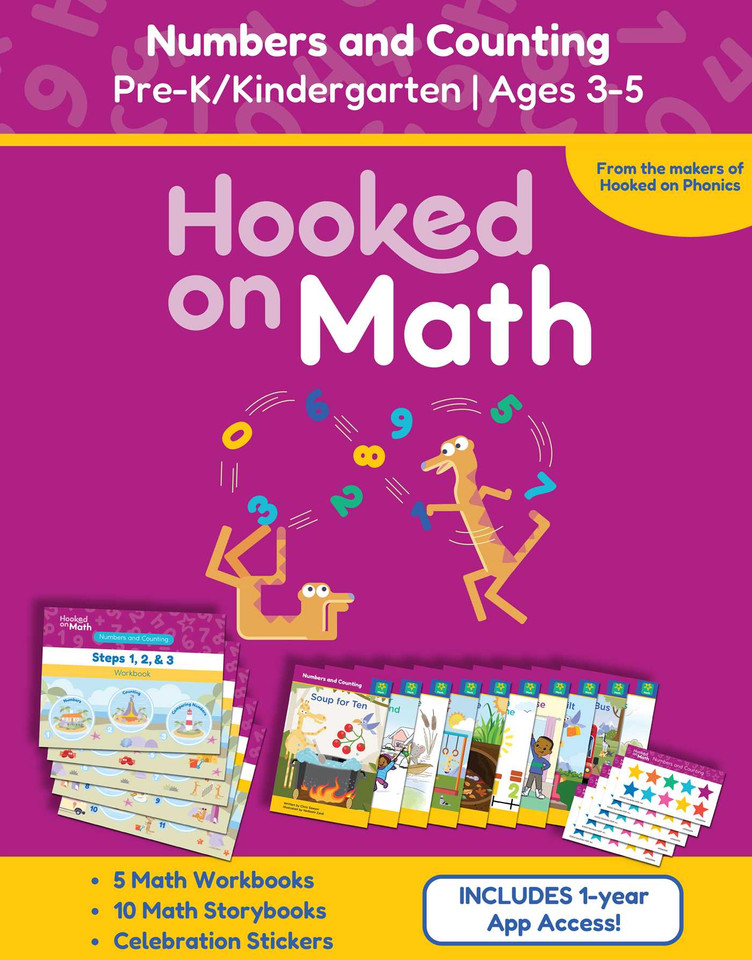 Hooked on Math Numbers & Counting Kit (Hooked on Math) book cover by 