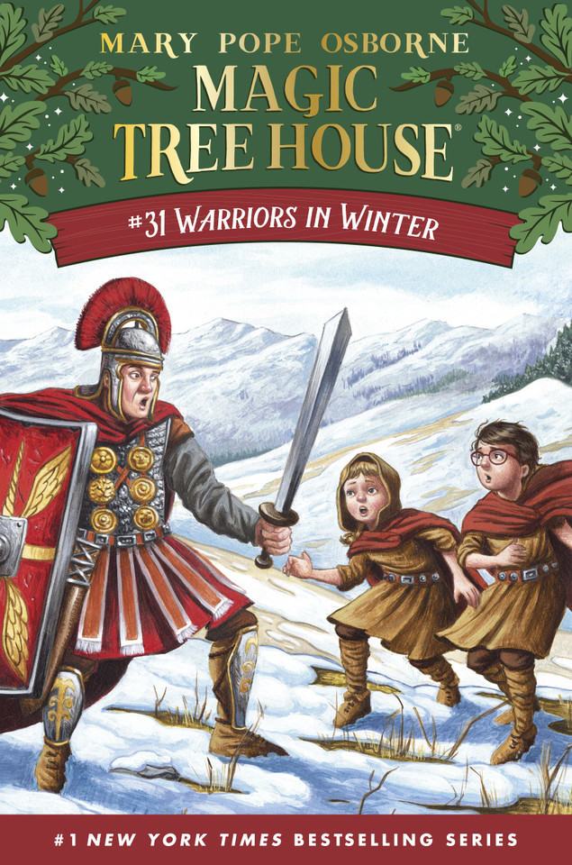 Warriors in Winter (Magic Tree House) book cover by Mary Pope Osborne