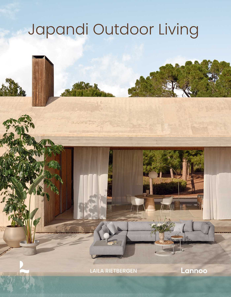 Japandi Outdoor Living book cover by Laila Rietbergen, Marlous Snijder