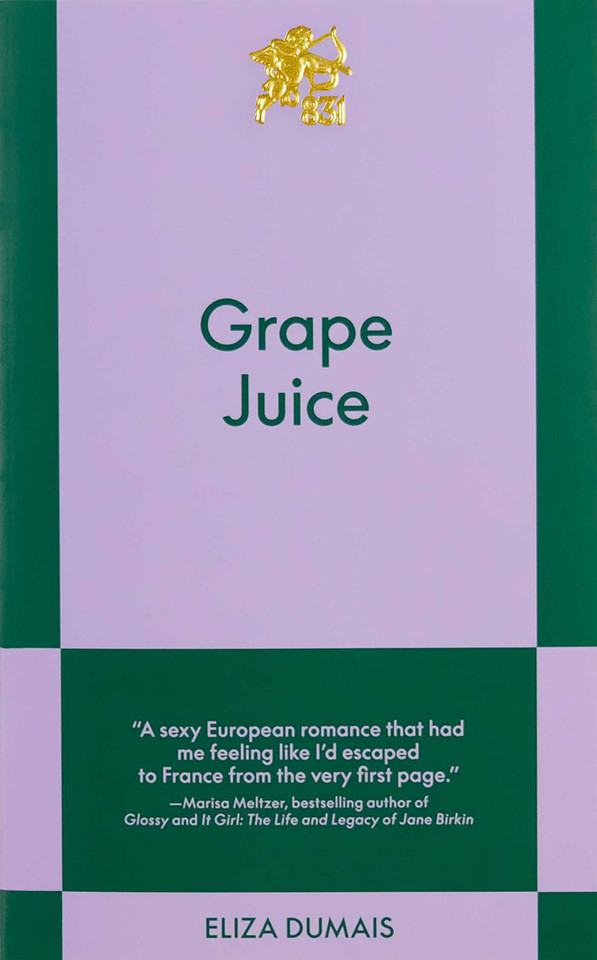 Grape Juice: An 831 Stories Romance book cover by Eliza Dumais