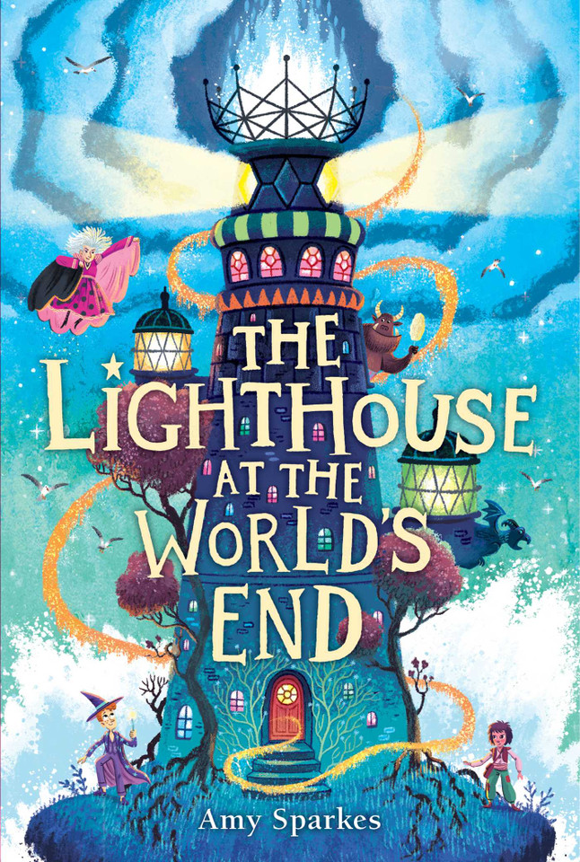 The Lighthouse at the World's End (The House at the Edge of Magic) book cover by Amy Sparkes