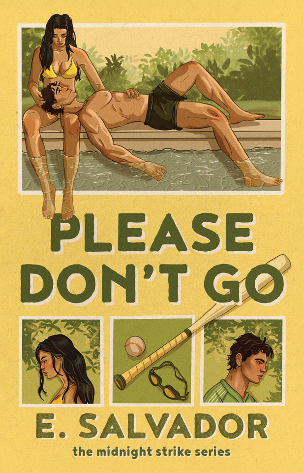 Please Don't Go: A Novel (The Midnight Strike) book cover by E. Salvador