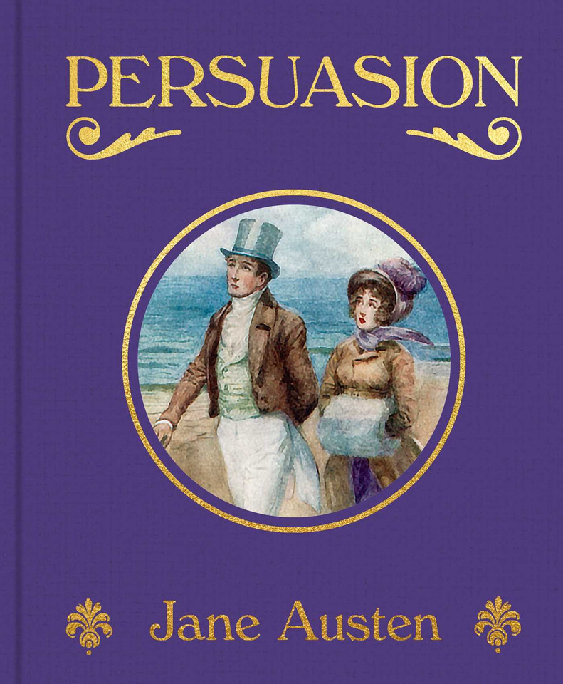 Persuasion: Sprayed Edge Gift Edition (Arcturus Decorative Classics) book cover by Jane Austen