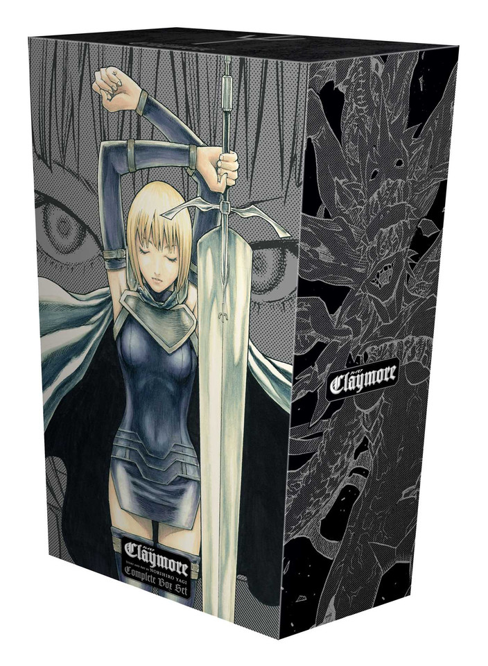 Claymore Complete Box Set: Volumes 1-27 with Premium (Claymore Complete Box Set) book cover by Norihiro Yagi