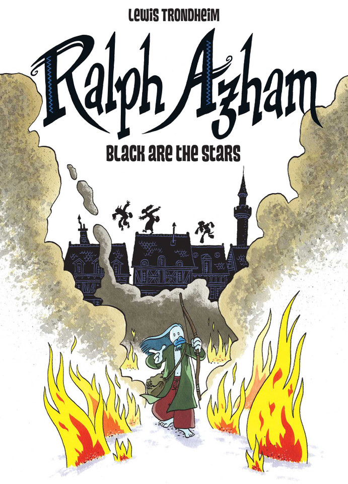 Ralph Azham Vol. 1: Black Are The Stars (Ralph Azham) book cover by Lewis Trondheim