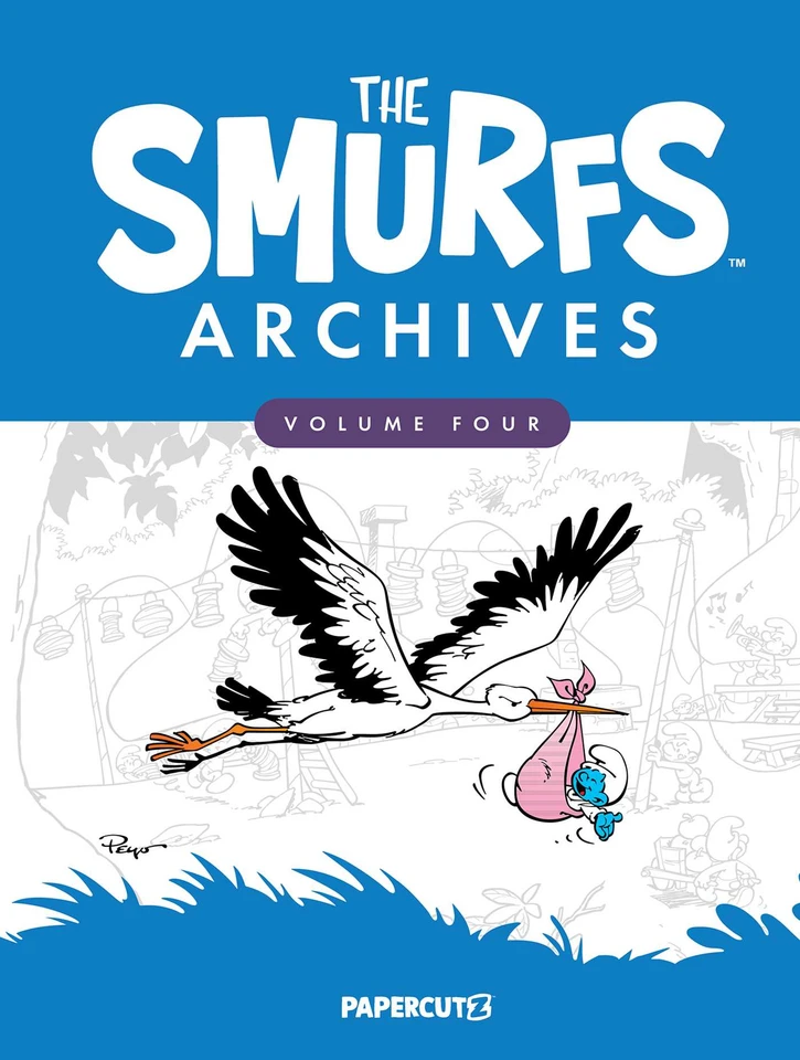 The Smurfs Archives Vol. 4 (The Smurfs Archives) book cover by Peyo