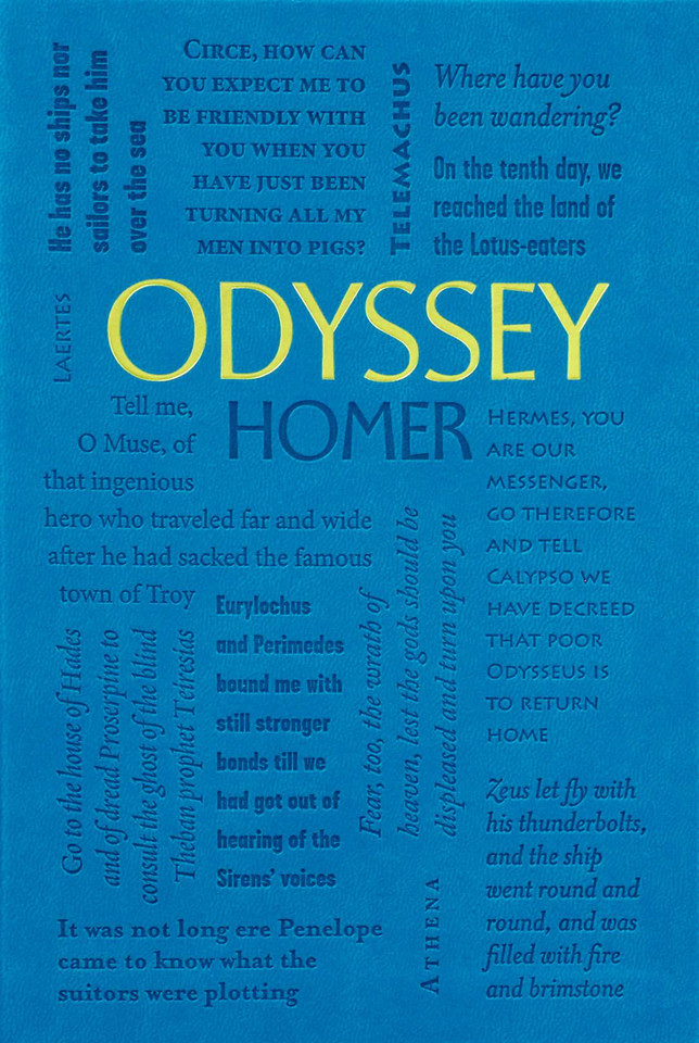 Odyssey (Word Cloud Classics) book cover by Homer