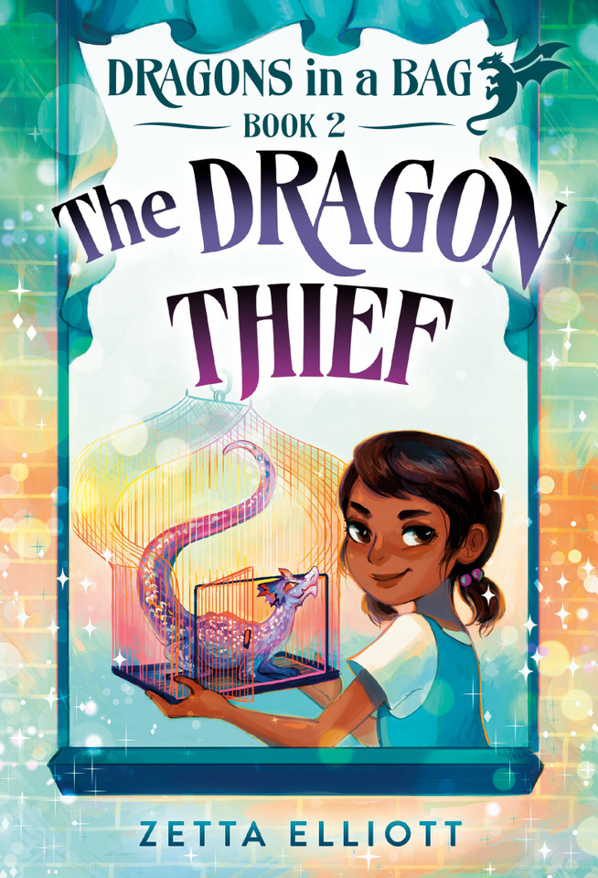 The Dragon Thief (Dragons in a Bag) book cover by Zetta Elliott