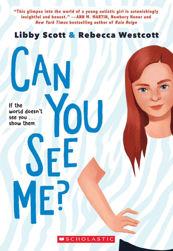 Can You See Me? book cover by Libby Scott, Rebecca Westcott