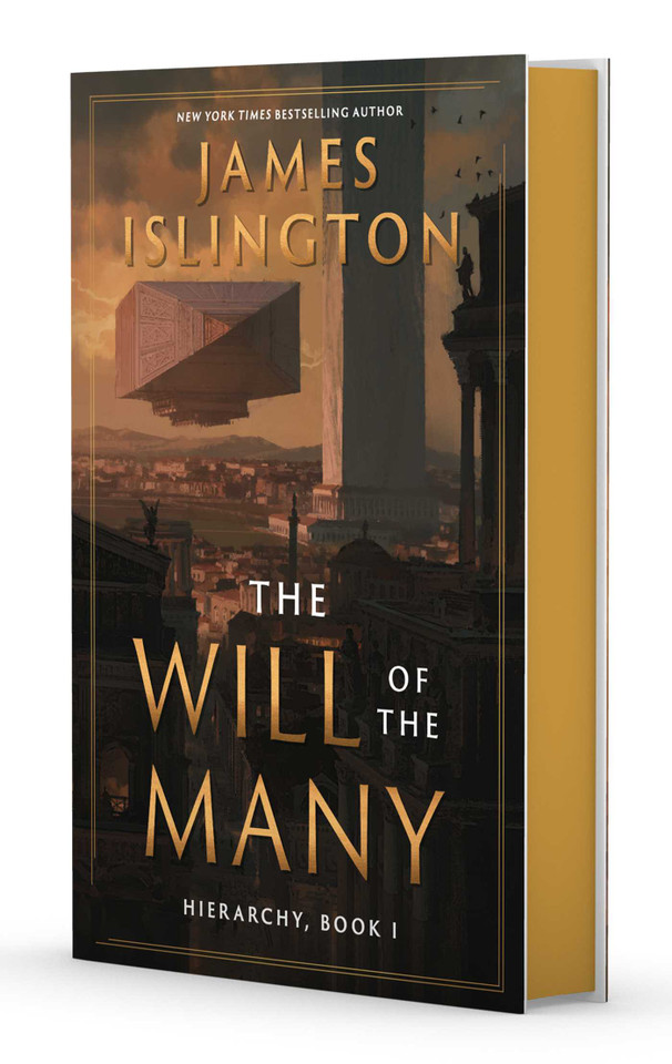 The Will of the Many: Deluxe Edition Hardcover (Hierarchy) book cover by James Islington