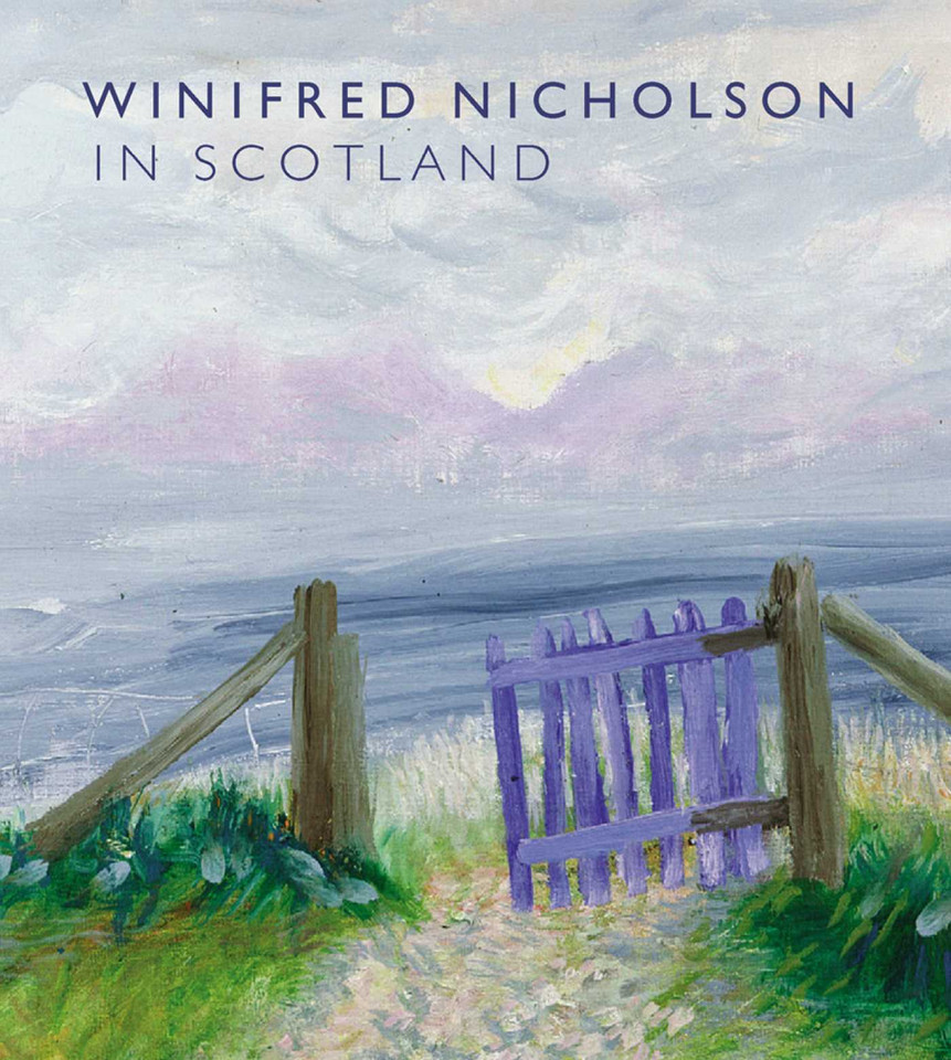 Winifred Nicholson in Scotland book cover by Alice Dewey