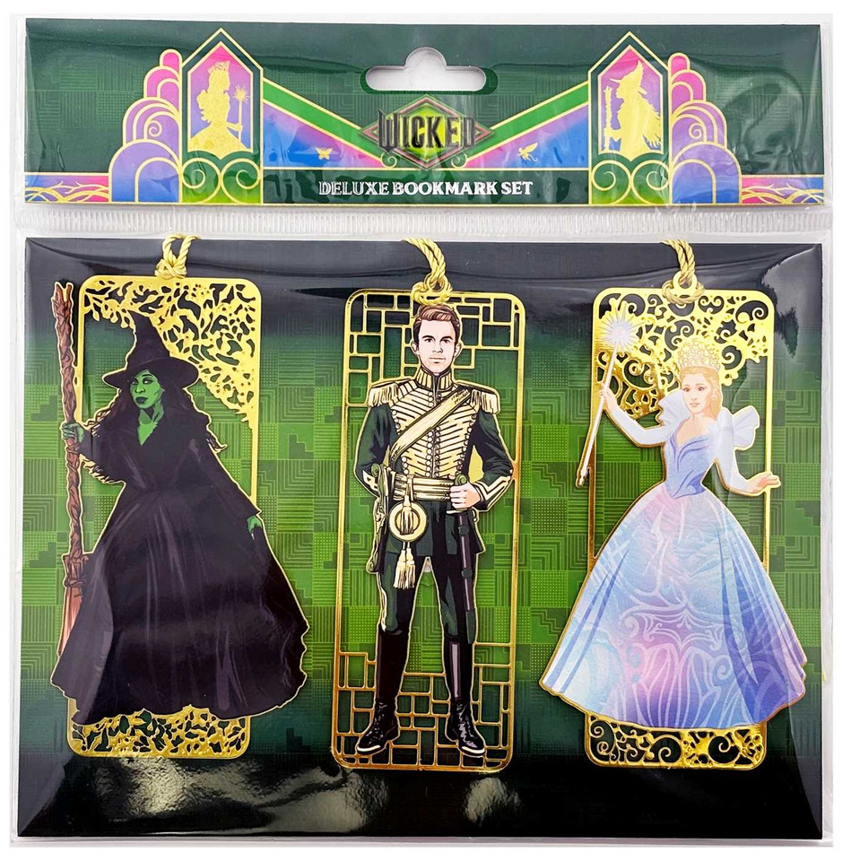 Wicked Deluxe Bookmark Set (Set of 3) book cover by Insight Editions
