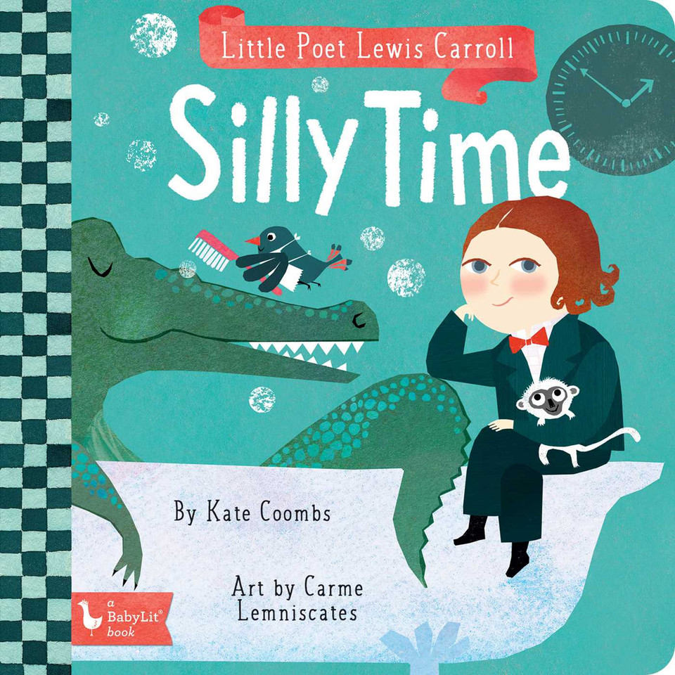 Little Poet Lewis Carroll: Silly Time (Little Poet) book cover by Kate Coombs