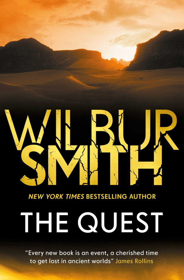 Quest (The Egyptian Series) book cover by Wilbur Smith