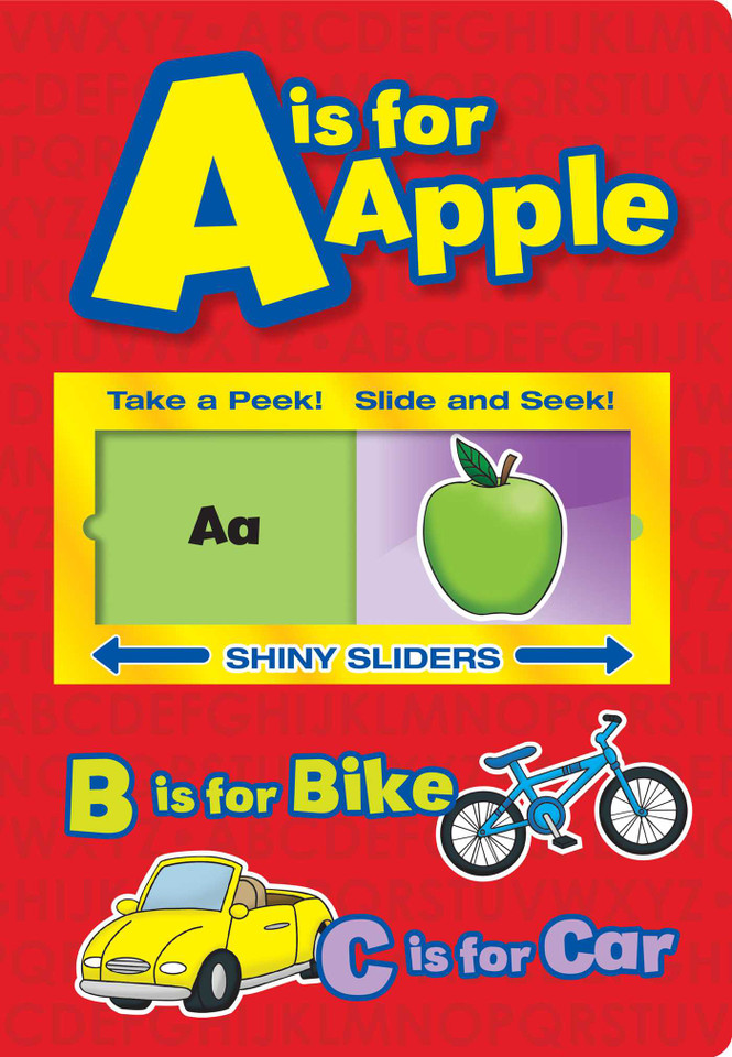 A is for Apple Shiny Sliders book cover by 