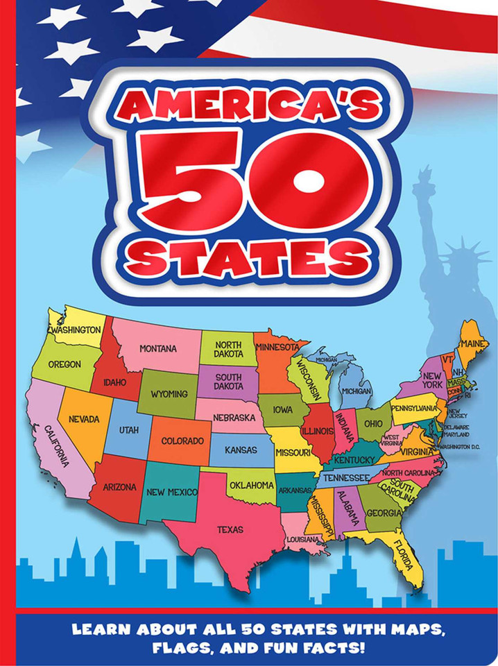 America's 50 States book cover by 