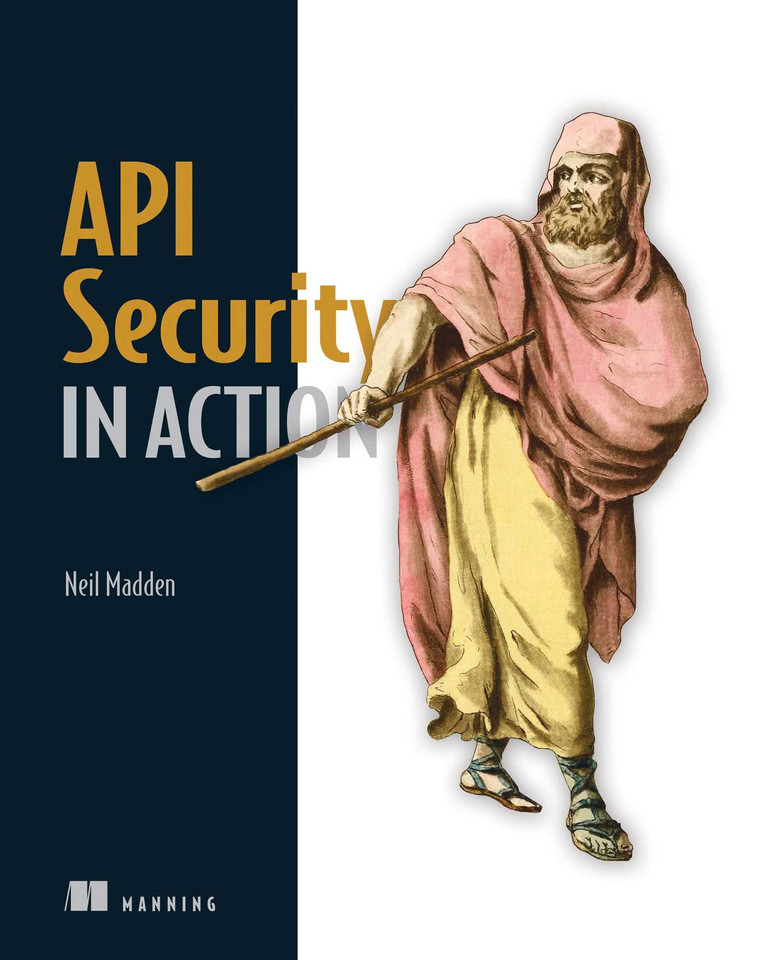 API Security in Action book cover by Neil Madden
