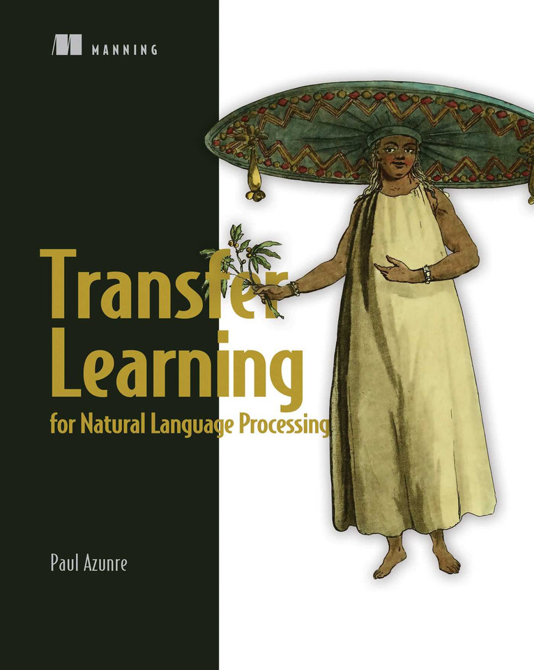 Transfer Learning for Natural Language Processing book cover by Paul Azunre