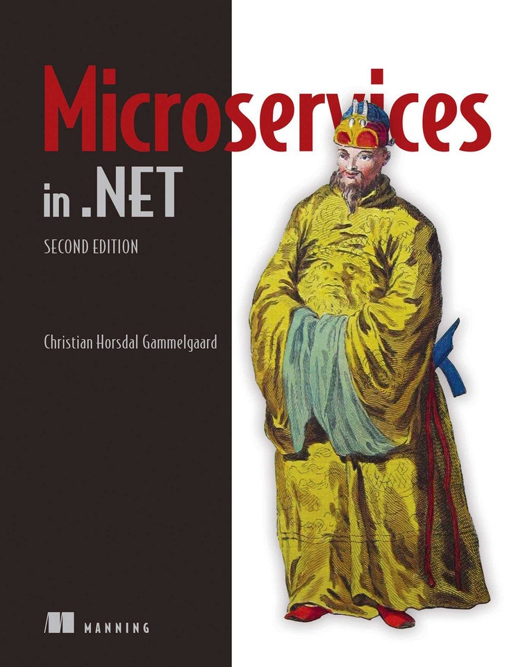 Microservices in .NET, Second Edition book cover by Christian  Horsdal  Gammelgaard