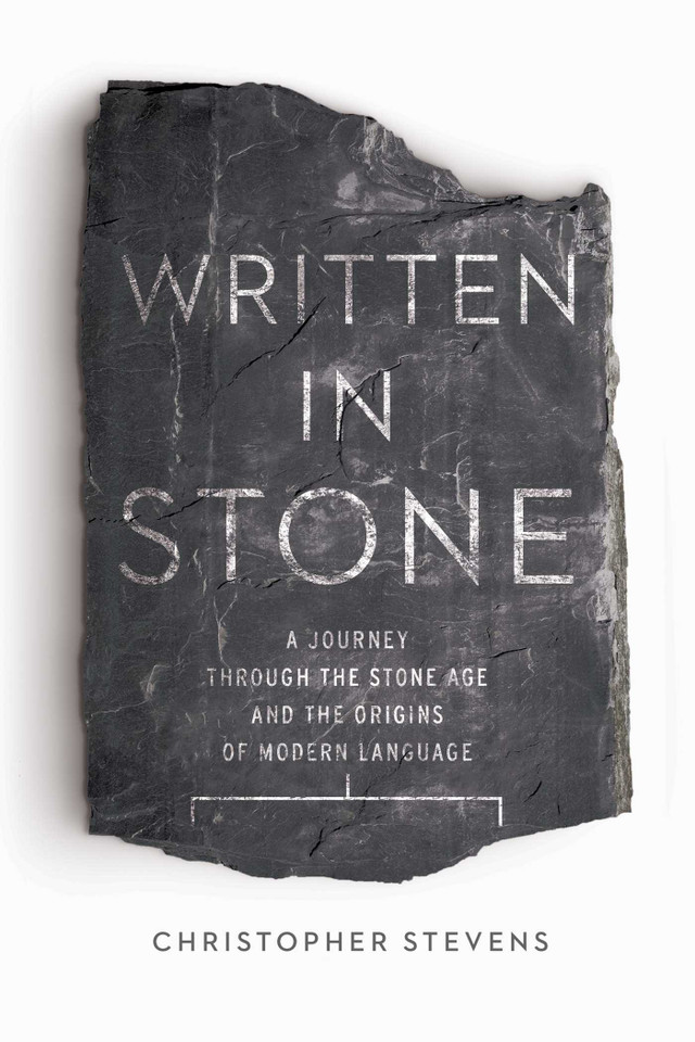 Written in Stone book cover by Christopher Stevens