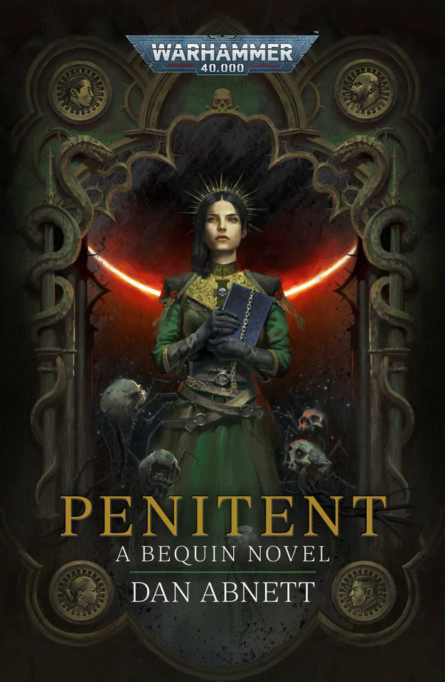 Penitent (Warhammer 40,000) book cover by Dan Abnett