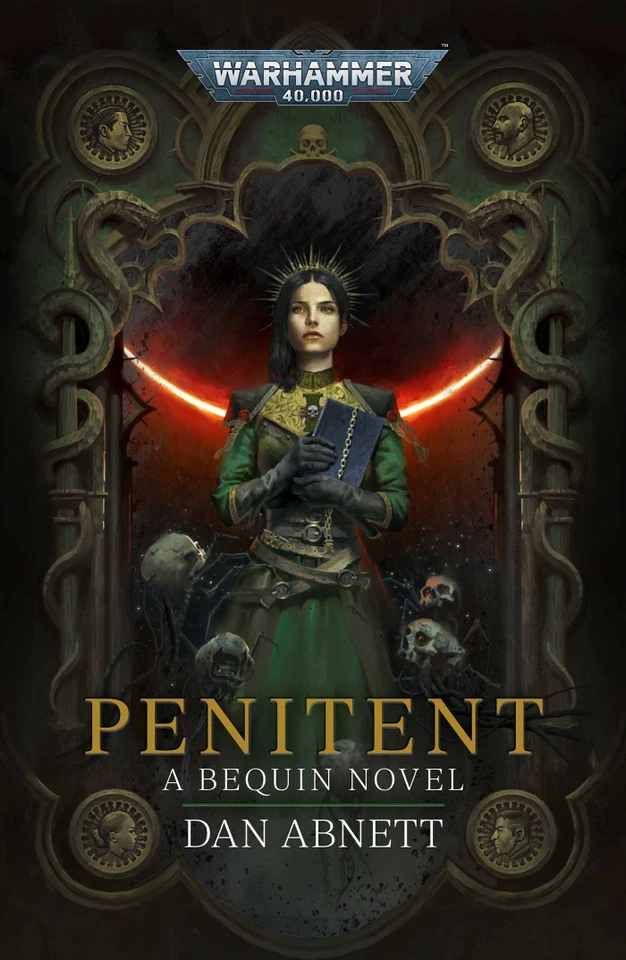 Penitent (Warhammer 40,000) book cover by Dan Abnett