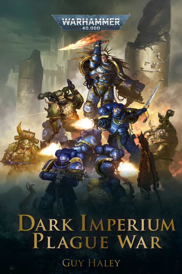 Plague War (Warhammer 40,000) book cover by Guy Haley