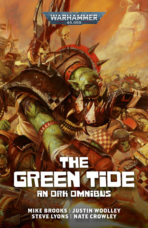 The Green Tide (Warhammer 40,000) book cover by Mike Brooks