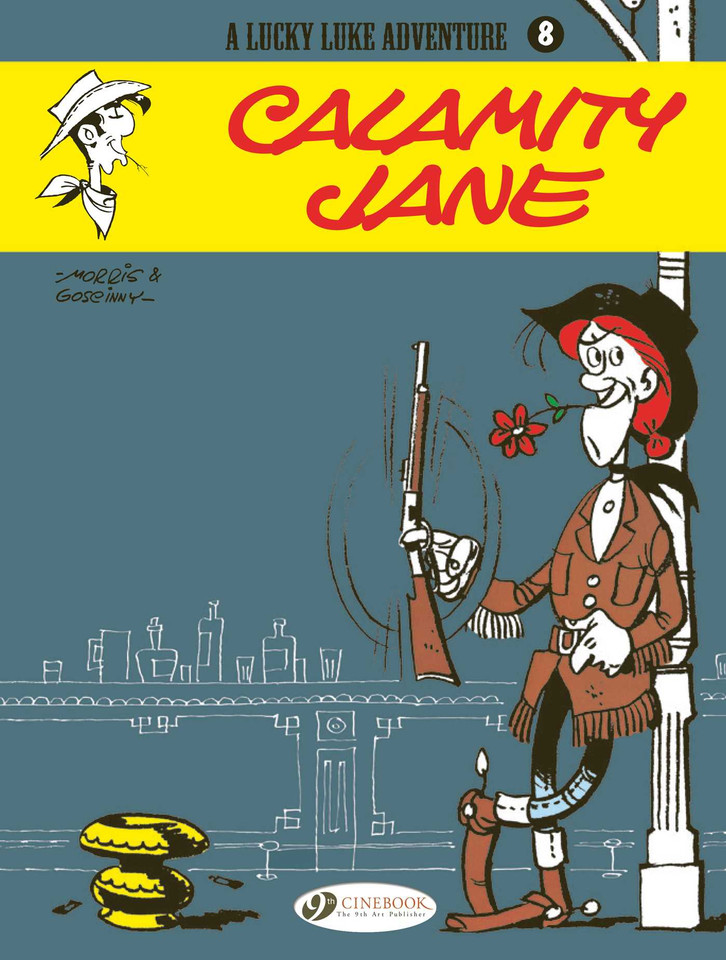 Calamity Jane (Lucky Luke) book cover by Morris, Goscinny