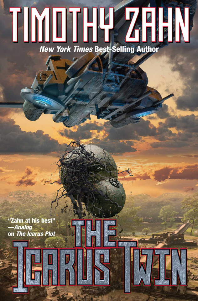The Icarus Twin (The Icarus Saga) book cover by Timothy  Zahn