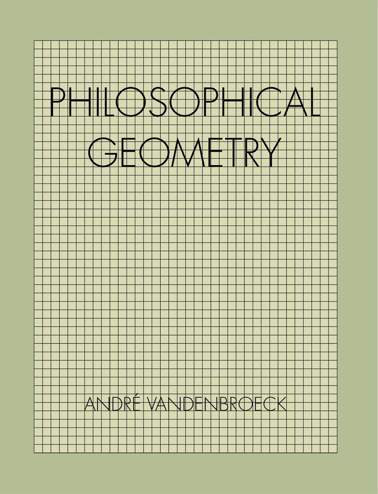 Philosophical Geometry book cover by André VandenBroeck